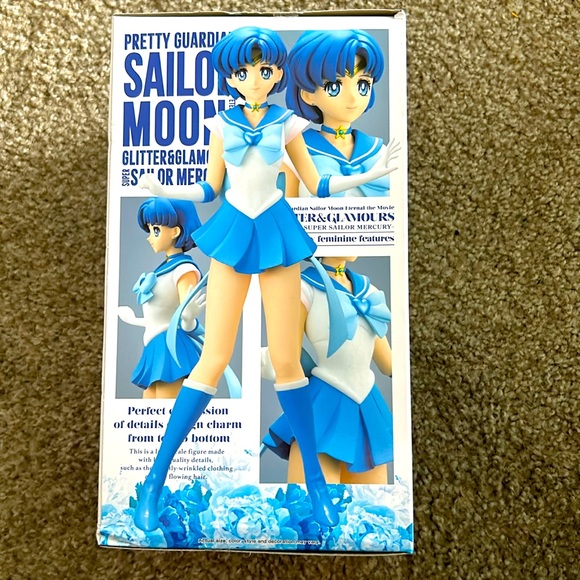 🧸 NEW Sailor Moon Sailor Mercury Figure🧸 - Picture 4 of 4